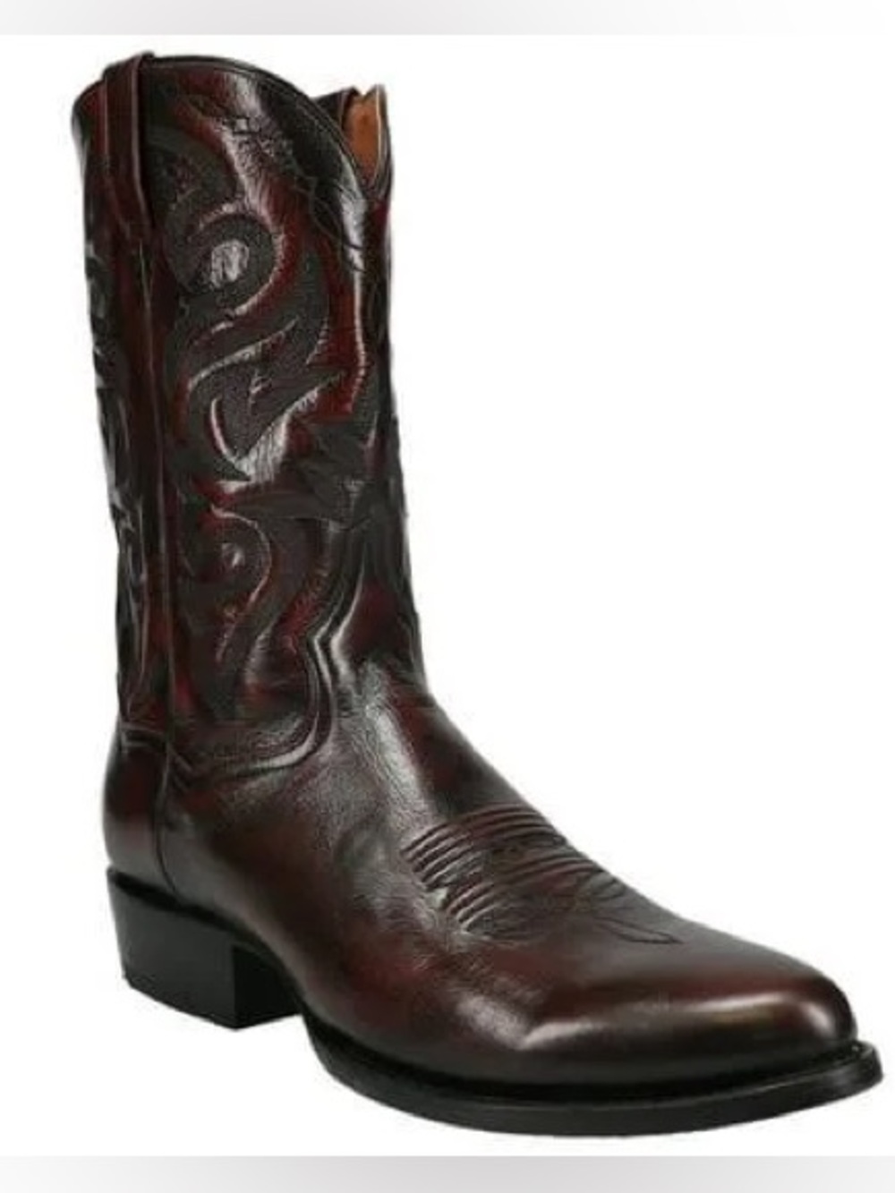 Dan Post Milwaukee Black Cherry Cowboy Boots Men's Size 9D Western DP2112R
